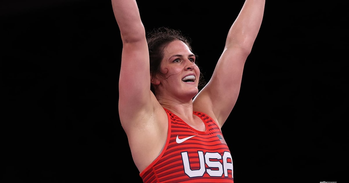 Team USA Wrestler Adeline Gray Comes Up Short In 76 Kg. Final, Earns